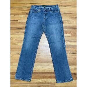 Lauren Ralph Lauren Women's 8 Blue Jeans Denim Cotton Straight Classic Vintage